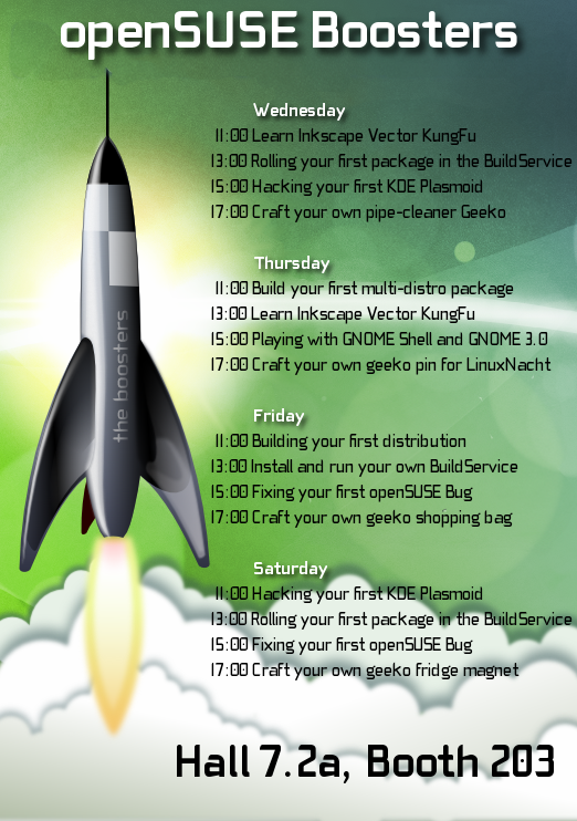 在 LinuxTag 上获得加强