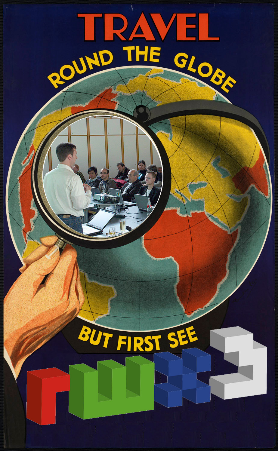 环游世界，但首先看看 RWX³